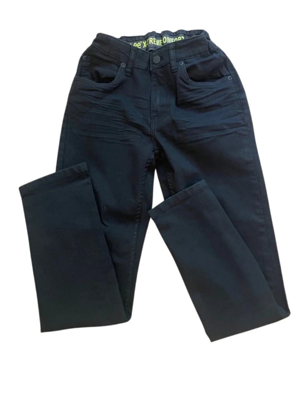 Lee Black Kids Jeans - Straight Leg Denim, 12 Boys #0061
